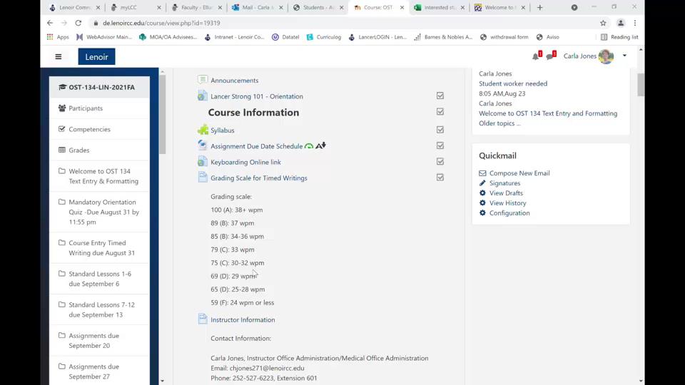 Navigating Training Using Keyboard Video: How to Navigate through Keyboarding Online